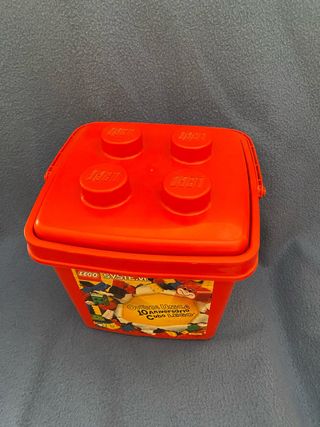 Caja de almacenamiento LEGO 10º aniversario