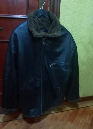 Chaqueta piel aviador