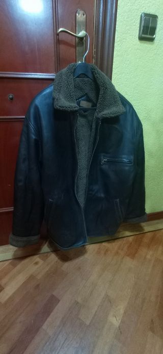Chaqueta piel aviador