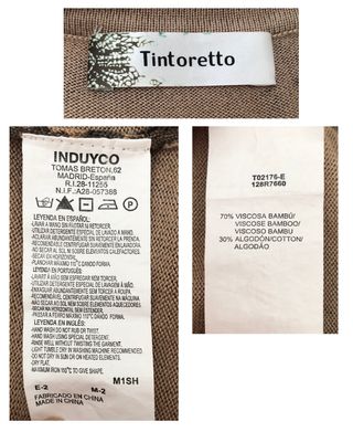 Vestido de punto Tintoretto. Ver descripción