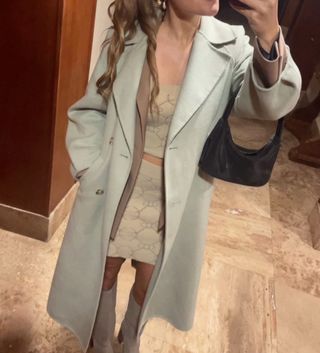 Abrigo como nuevo de Zara