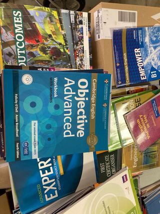 Lote 200 libros ingles todos los niveles