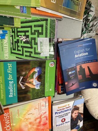 Lote 200 libros ingles todos los niveles