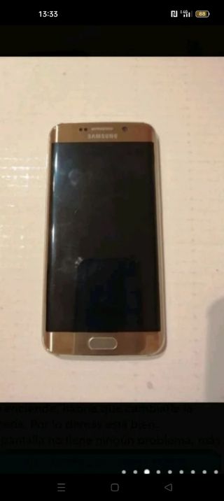 Samsung galaxy s6 edge ESTROPEADO