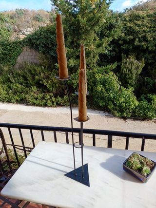 Candelabro de forja