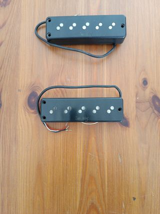 Pastillas Sadowsky 5 cuerdas.