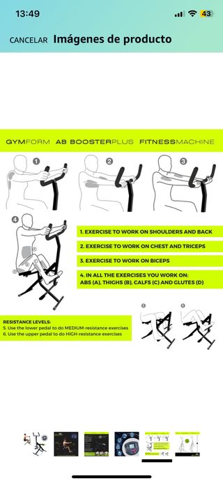 Máquina de musculación