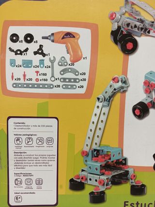 Estuche de construcción Educa
