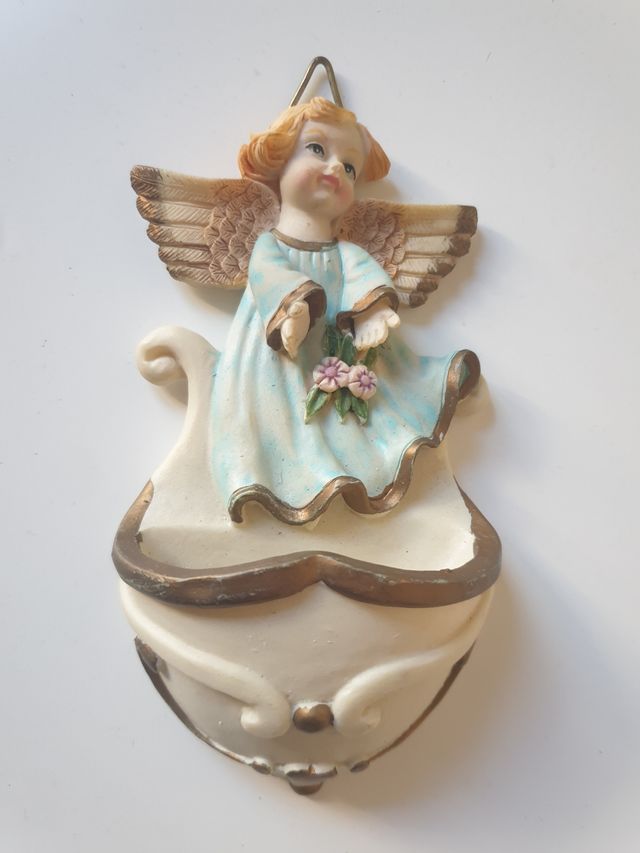 Statuetta angelo realizzato a mano