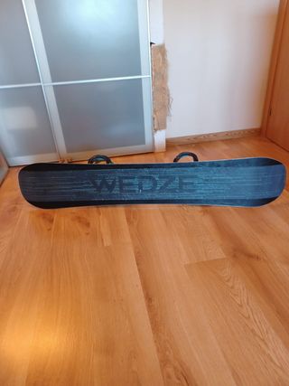 Tabla Snowboard con fijaciones de iniciación