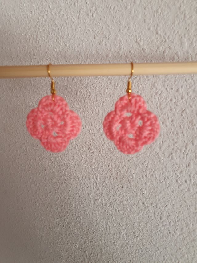 Brincos de crochet