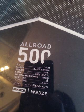 Tabla Snowboard Hombre