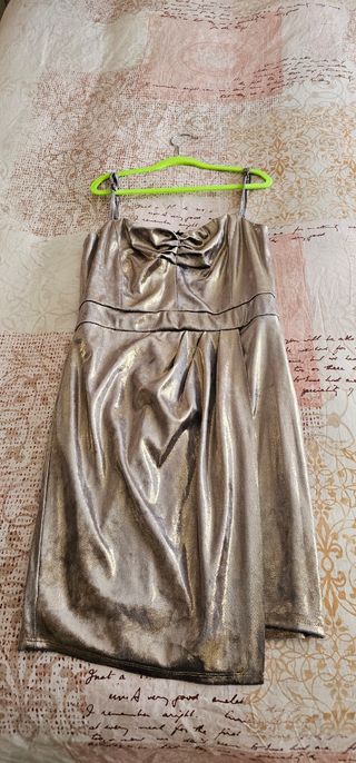 Vestido efecto envejecido