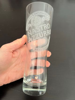 Set 6 bicchieri da birra Nastro Azzurro