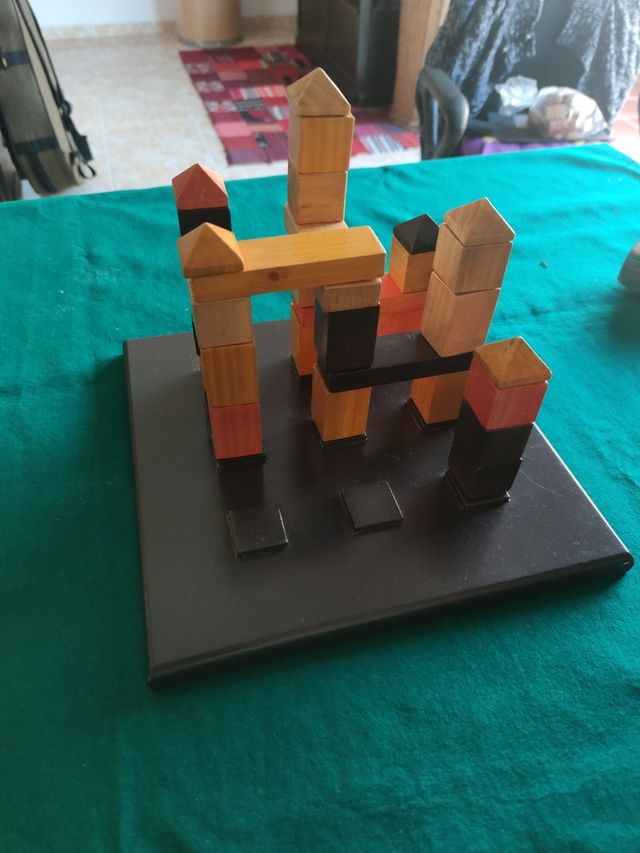 Juego artesano contruccion bloques