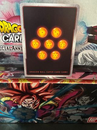 Carta secreta dragón ball tcg bt 17 card game