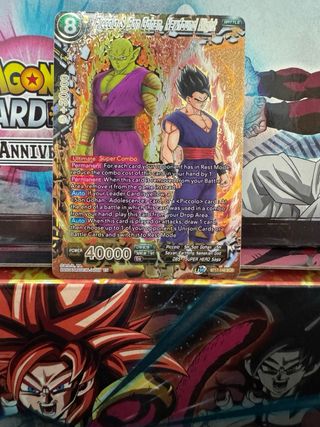Carta secreta dragón ball tcg bt 17 card game
