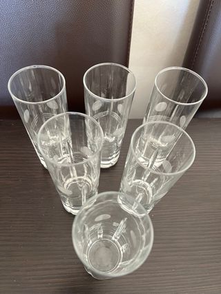 Set 6 bicchieri da amaro/cocktail