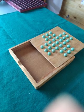 Juego de mesa Solitario de bolas artesan