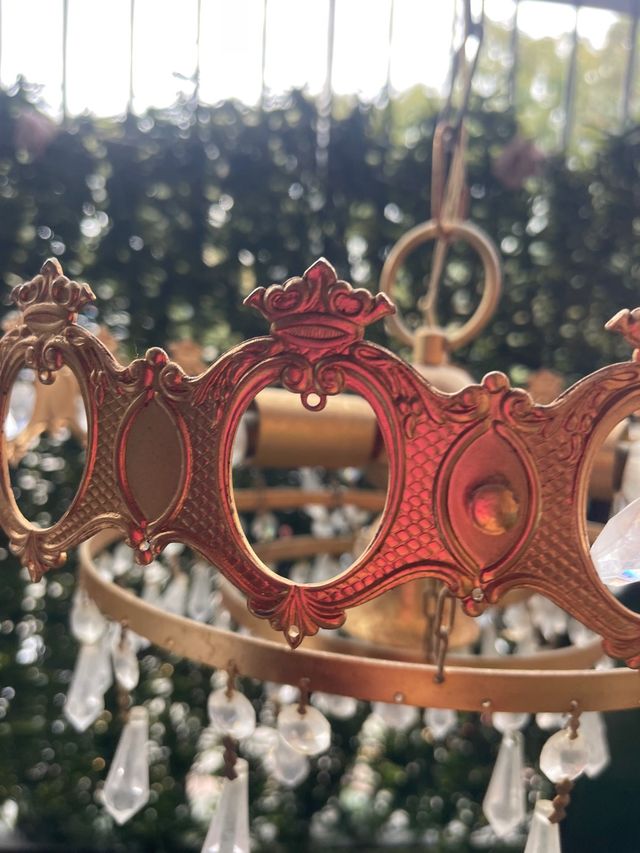 lampara araña vintage