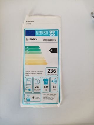 Secadora Bosch Serie 4 8kg A++