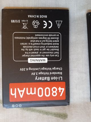 Baterías moviles ZTE, LG...
