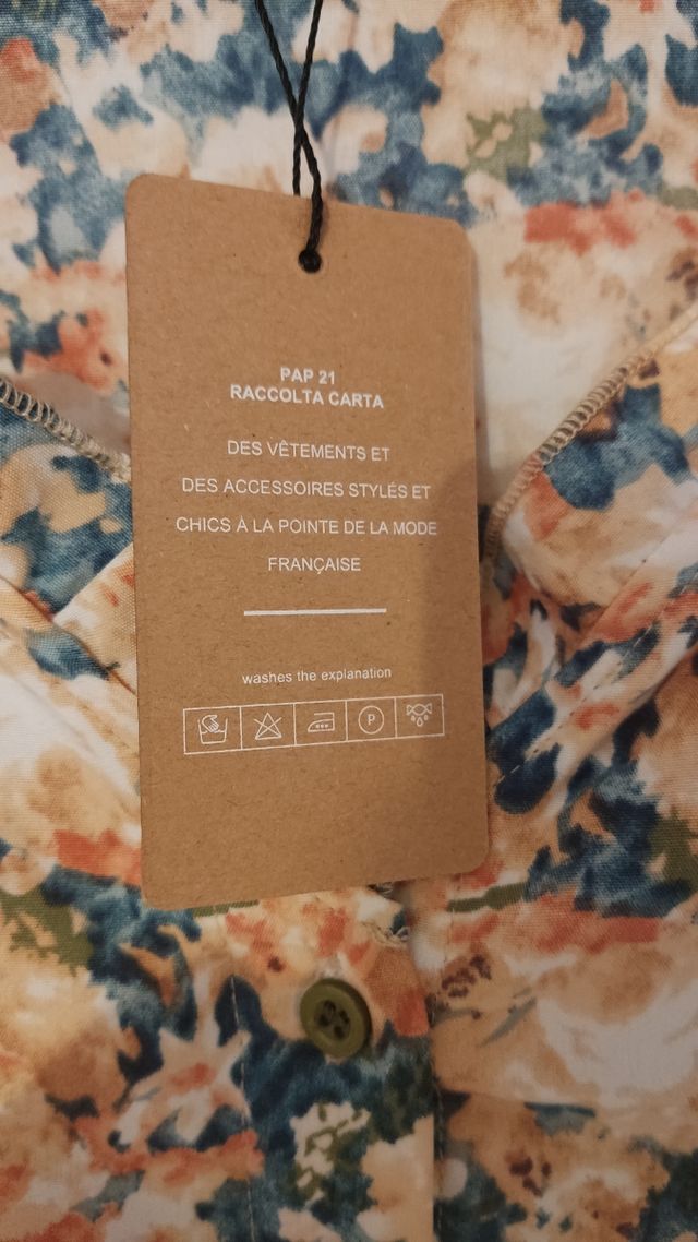 Camisa/Blusa flores NUEVA A ESTRENAR