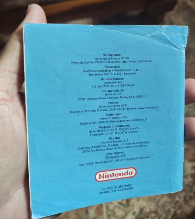 Manual Super Mario Advance 