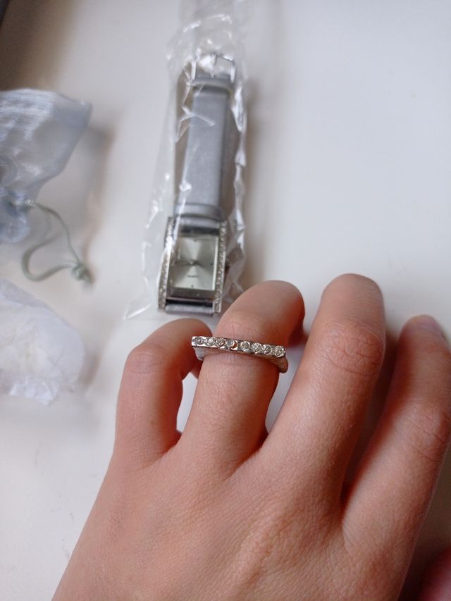 Reloj + anillo a conjunto 