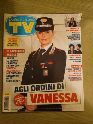 Rivista Tv Sorrisi e Canzoni N.18 - 1 MAGGIO 2018