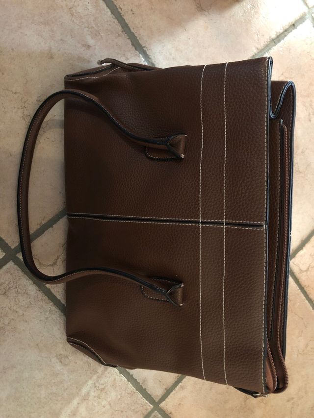 Borsa donna pelle marrone