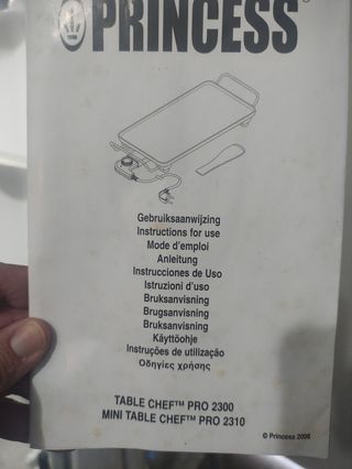 PLANCHA ELÉCTRICA PARA COCINAR