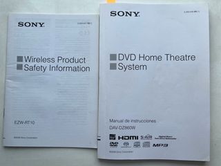 Home Cinema 5.1 SONY / IDVD Home Theatre System