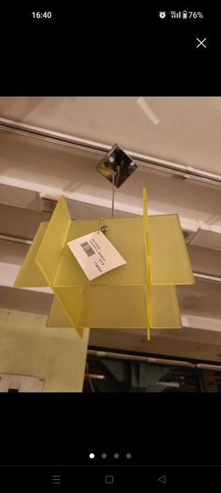 conjunto de aplique de pared y 2 lámparas de techo