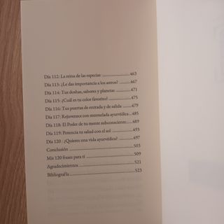 Libro 120 Días con Ayurveda