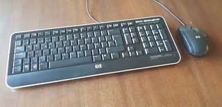Teclado y ratón HP
