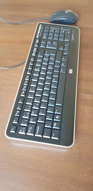 Teclado y ratón HP
