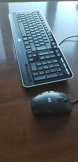 Teclado y ratón HP