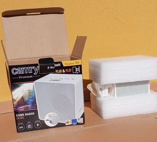 Radio cocina bluetooth con luz, USB y batería