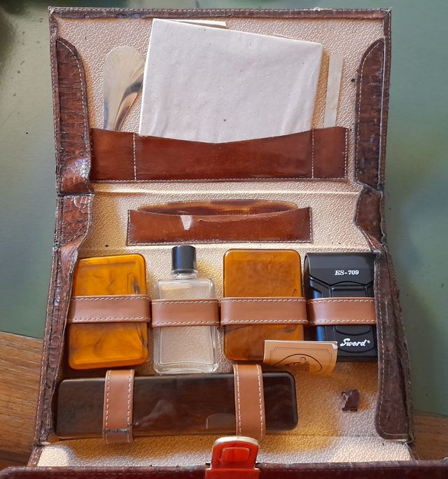 Kit bellezza uomo vintage