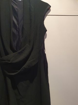 Vestido negro fiesta Tintoreto Talla M