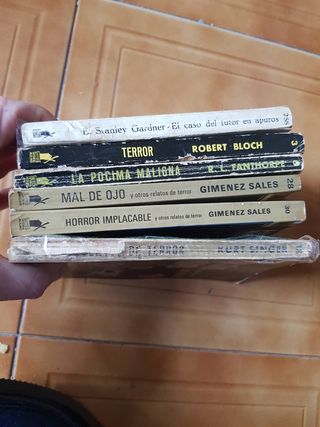 COLECCION NOVELAS TERROR