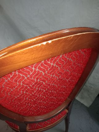 Silla clasica de salon sillón