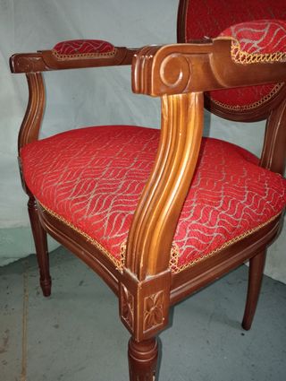 Silla clasica de salon sillón
