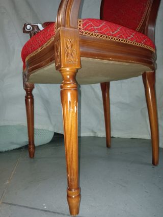 Silla clasica de salon sillón