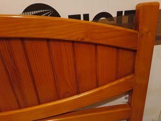 Cabecero de madera de pino 150 cm