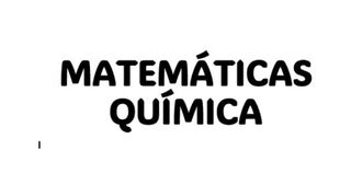 Hago ejercicios/exámenes de química y matemáticas