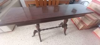 Mesa extensible madera maciza