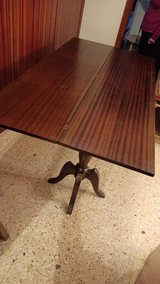 Mesa extensible madera maciza