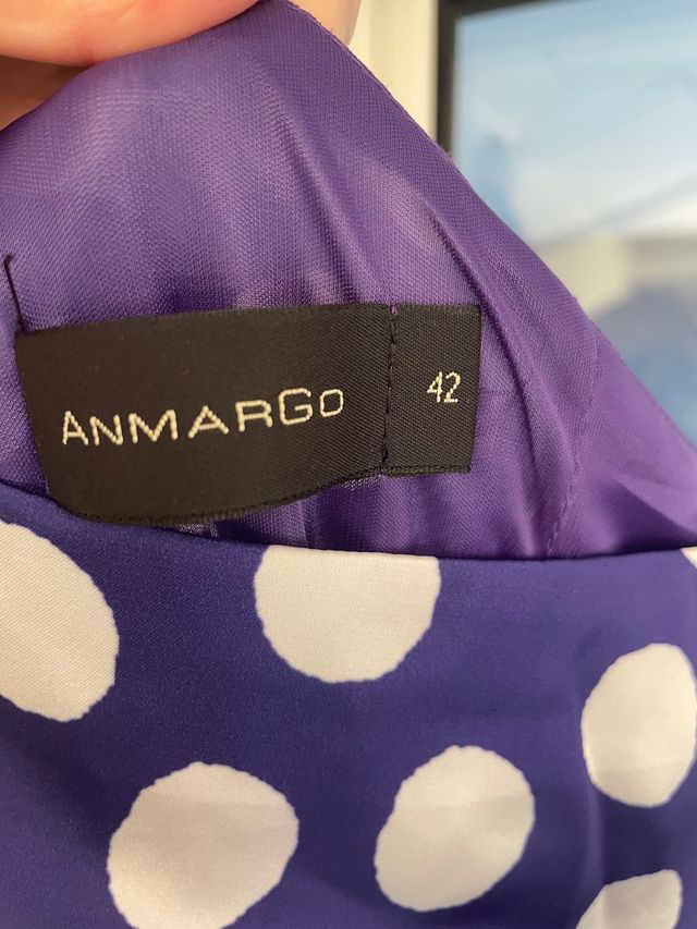 vestido de lunares talla 42